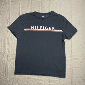 Tommy Hilfiger Men's T-Shirt, Navy Blue, Size L